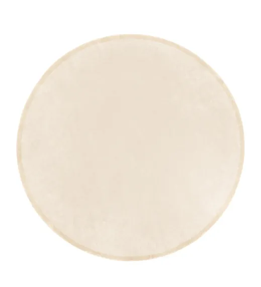 Una Beige Plush Rollie Pollie Round Playmat